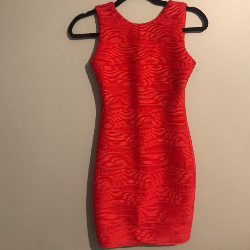 B. Darlin sexy red body con mini dress size 1/2